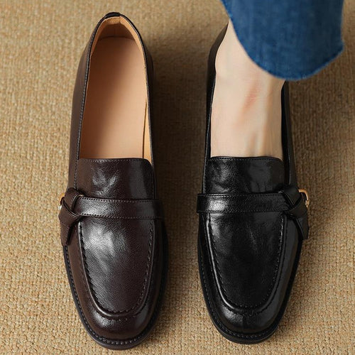 Women's Comfortable & Elegant Slip-on Casual Shoes with Block Heels